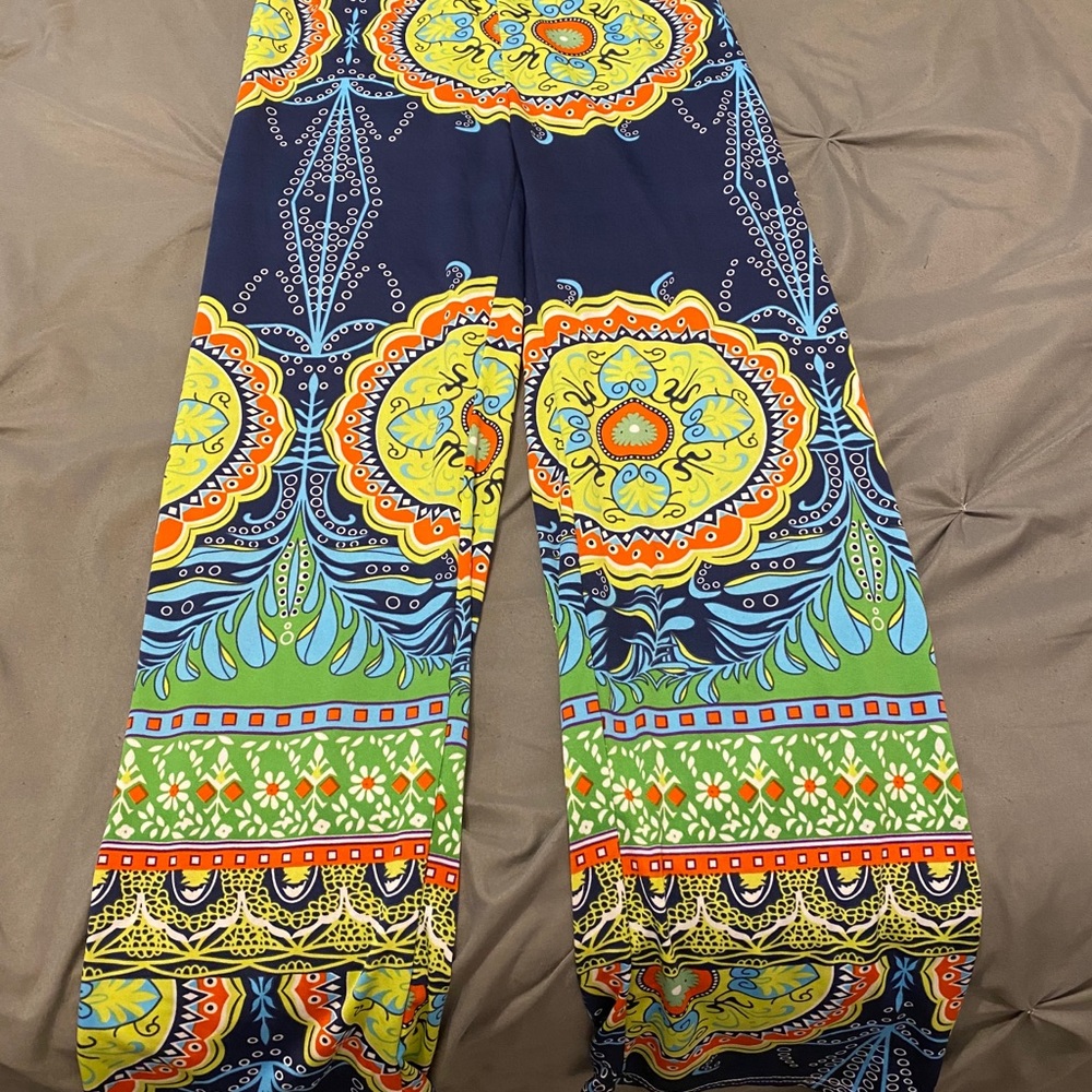 HIPPIE COLORFUL YOGA PANTS